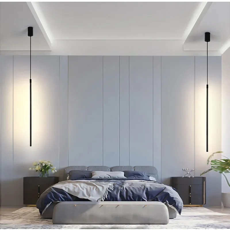 

Nordic led chandelier headboard bedroom decoration living room study indoor Chandelier