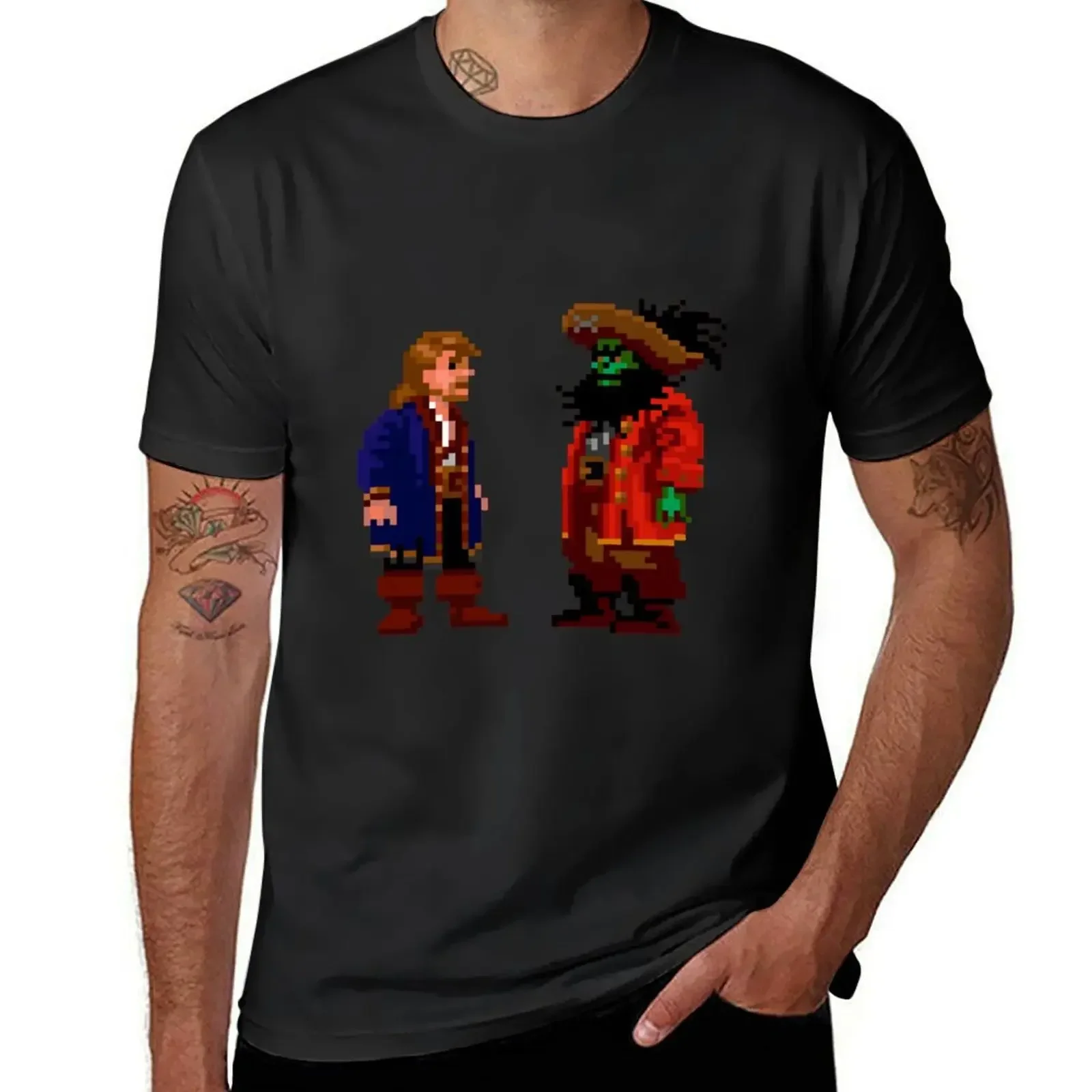 Guybrush LeChuck (Monkey Island 2) T-shirt vintage clothes heavyweights fruit of the loom mens t shirts