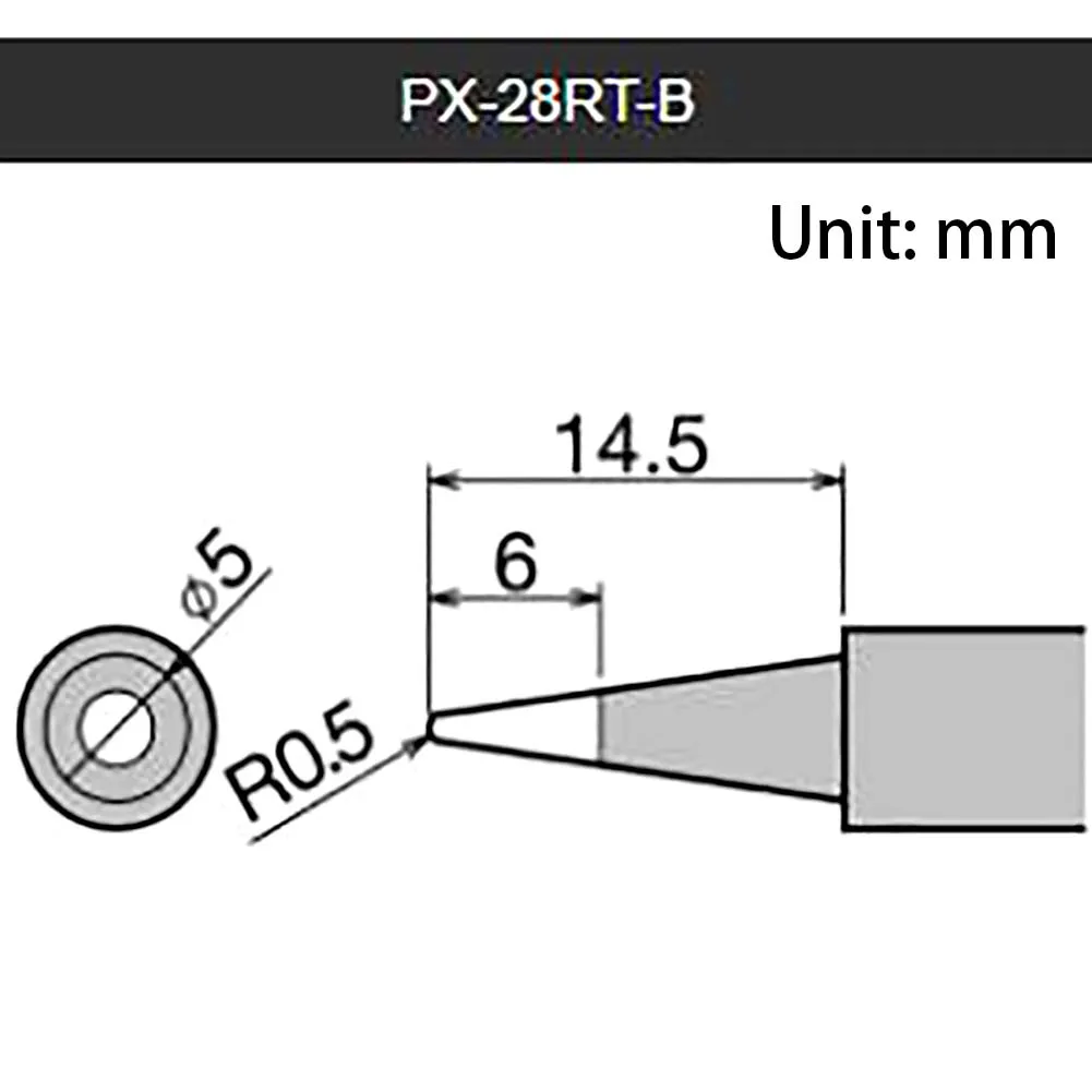 اليابان الأصلي GOOT PX-28RT لحام تلميح للحديد PX-280 لحام