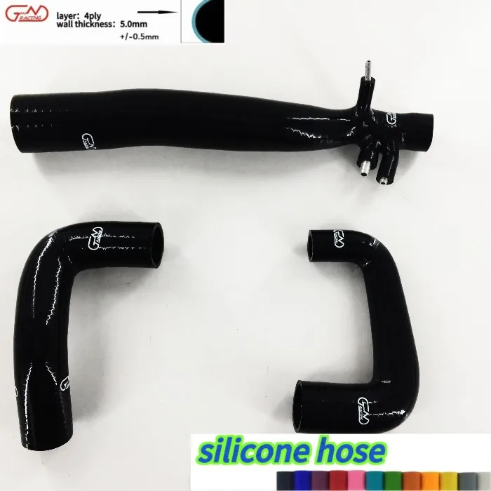 Intercooler Pipe Air Intake Hose Kit Silicone Tube For Smart Fortwo 450 & Roadster 452 600cc 700cc Turbo 1999-2007