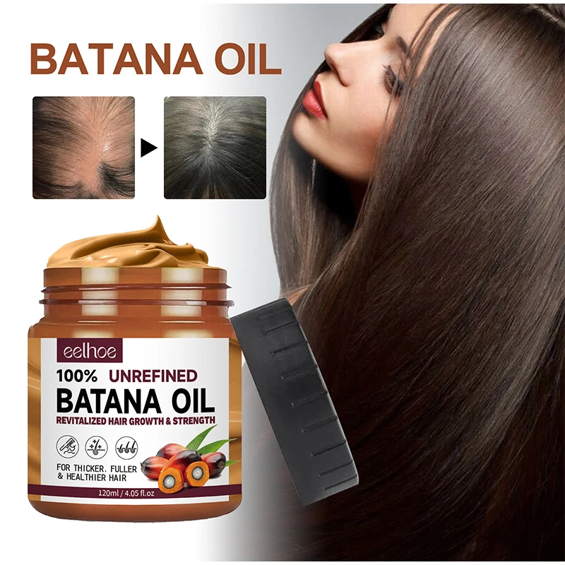 Aceite de Batana, mascarilla revitalizada para el crecimiento y Fuerza del cabello, hidratante, cuidado duradero, acondicionador para el cabello, tratamiento de la pérdida de cabello, antirotura