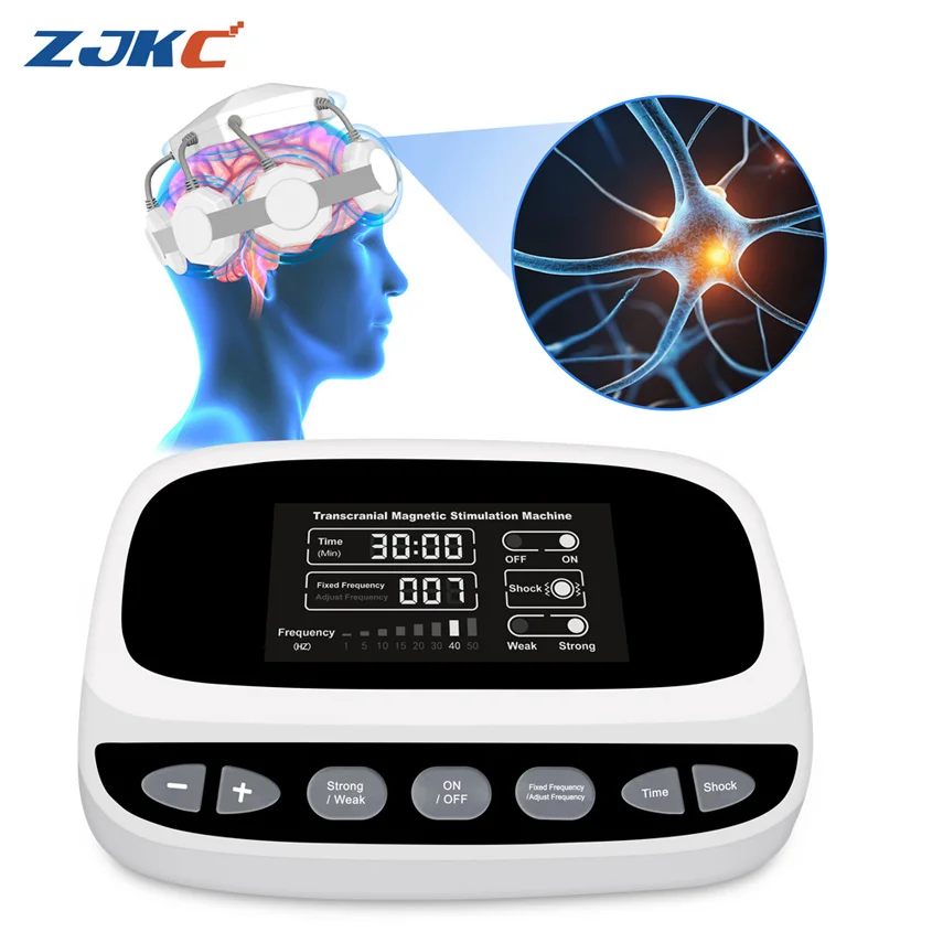 

Repetitive Transcranial Magnetic Stimulation RTMS Therapy for Depression Anxiety Schizophrenia Insomnia Parkinson Treatment