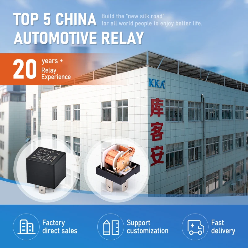 [25pcs/Box] DC 12V-24v 4 Pin Automotive Car Auto Relay High-quality auto Relay with PA66 bracket