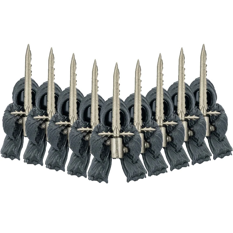 Moc لورد خواتم Ringwraith فيلم Frodo Elves الأقزام الحارس البشر معالج نماذج شخصيات صغيرة كتلة الاطفال اللعب هدية للبنين بنات