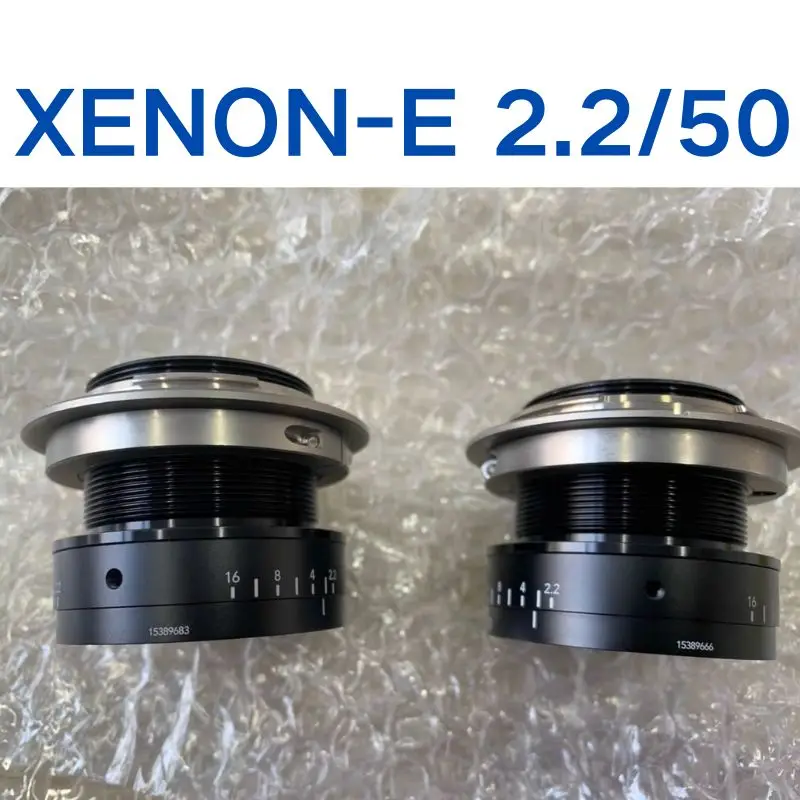 

Промышленный тест объектива XENON-E 2.2/50 б/у, быстрая доставка