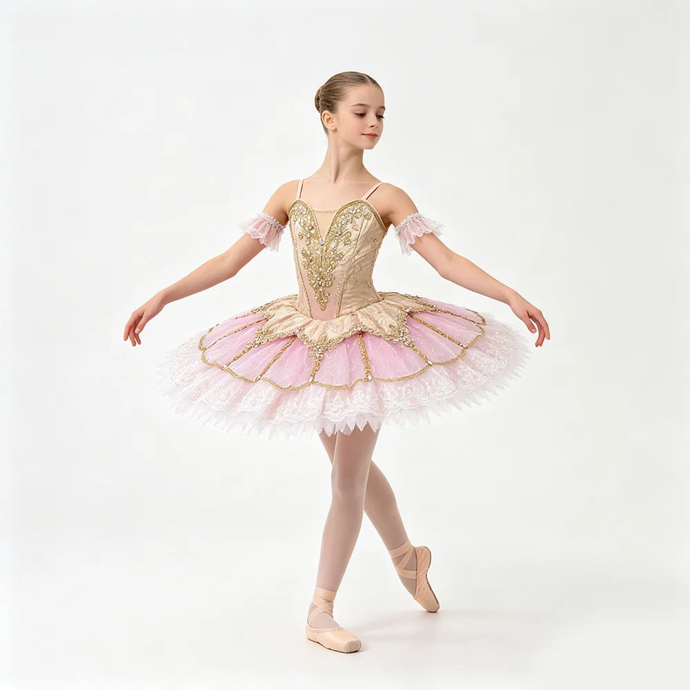 tutu-professionale-da-balletto-per-ragazze-rosa-sfumato-con-pizzo-rosa-e-oro-e-strass-costume-classico-da-ballerina-per-esibizioni-sul-palco
