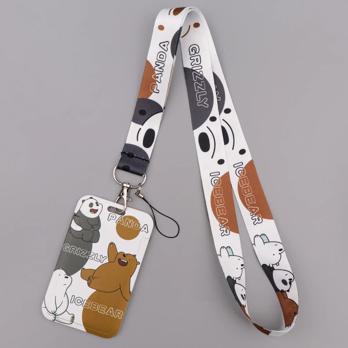 

Cute Bear Lanyard for Keys Neck Strap ID Card Badge Holder Cell Phone Strap Key Chain Key Holder Key Rings Accessories Gifts