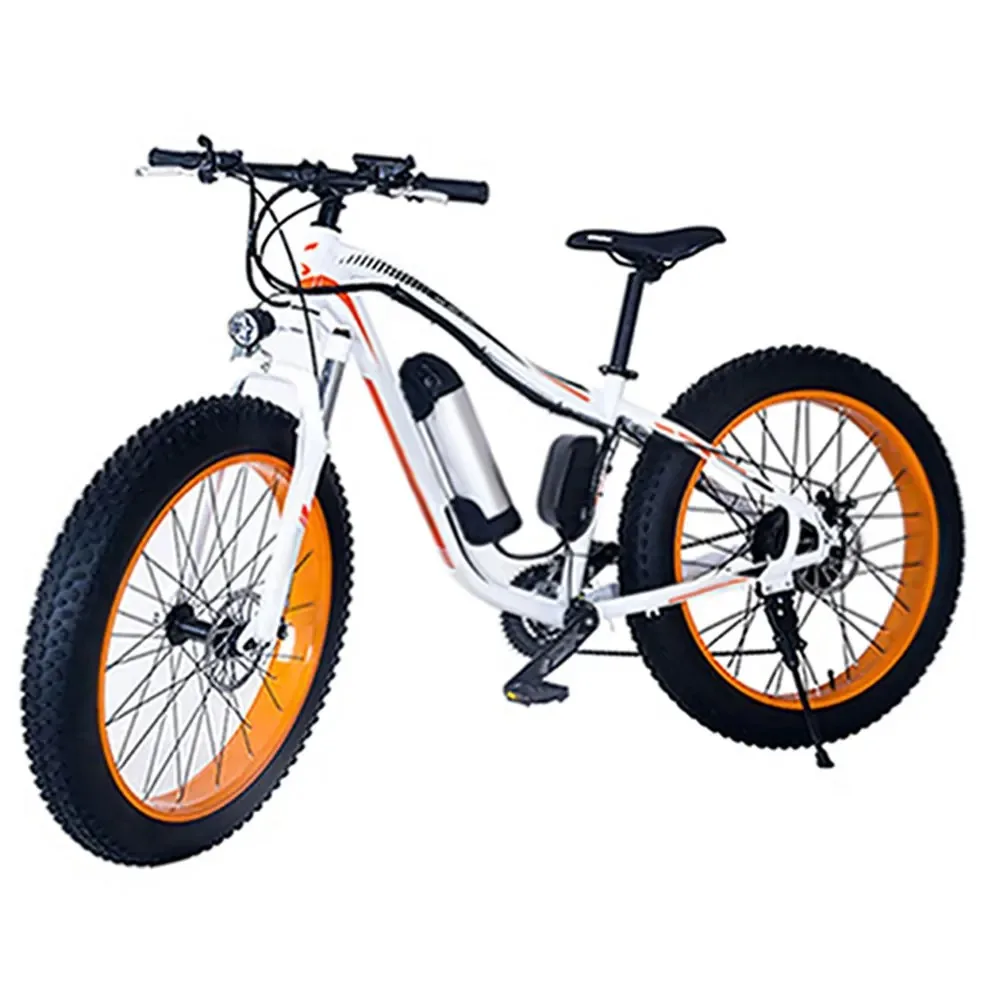 

LEAPER 26 Inch Fat Tire 21 Speed 36V 10.4AH Lithium Battery Aluminum Alloy LED Display Mountain Electric Bike Adult EBike 350W