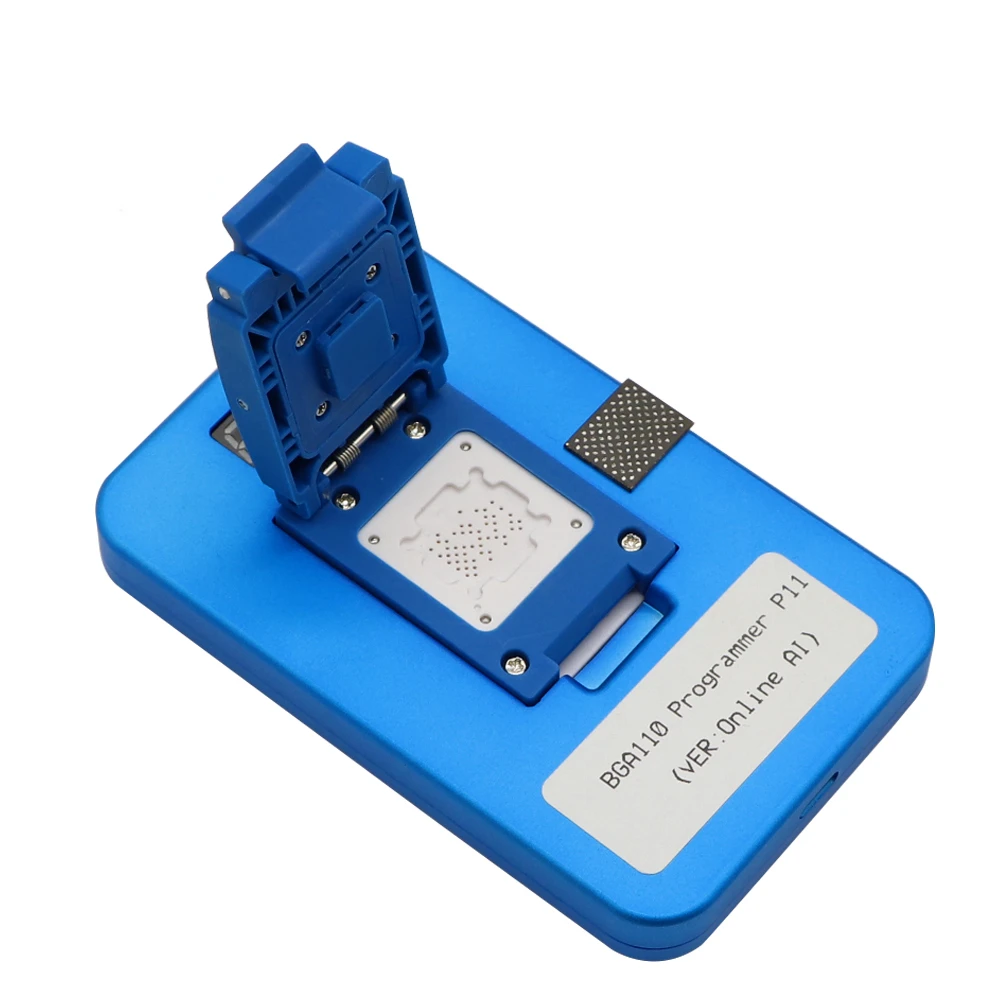 JC P11 BGA110 Programmer Phone 8/8P/X/XR/XS/XS MAX 11 pro MAX NAND Flash for BGA110 NAND SYSCFG Data Modification & Write