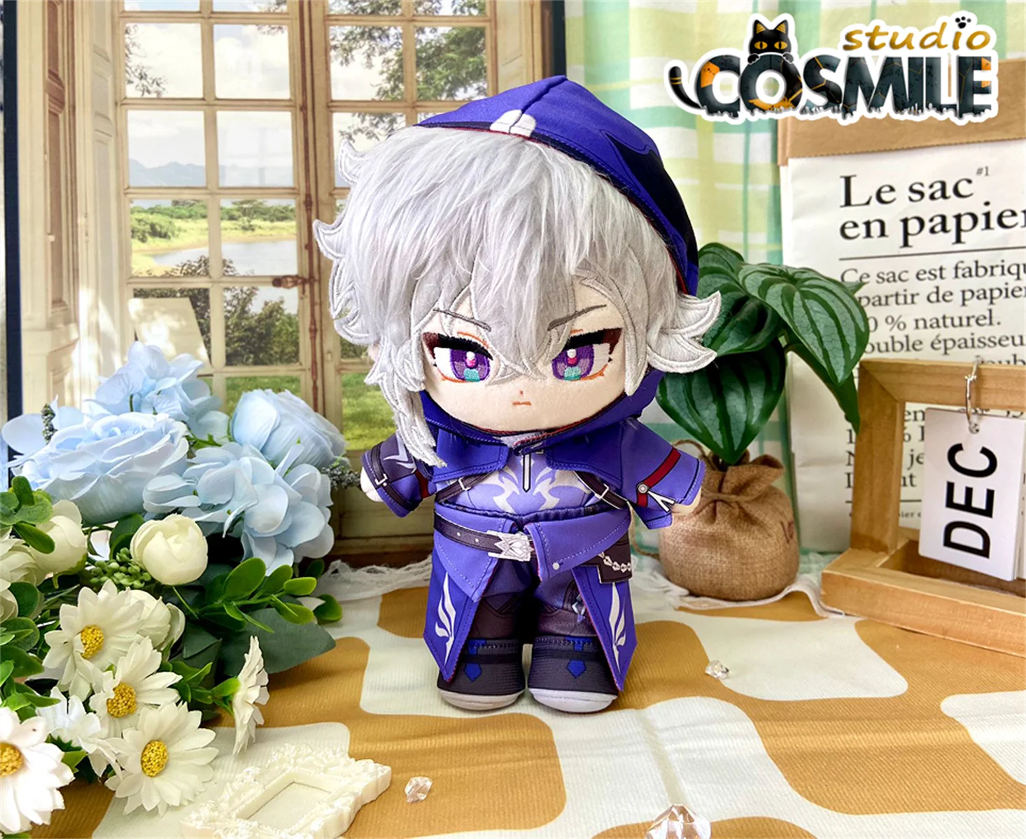 Juego Honkai: Star Rail Moze モPeluche de 20 cm Muñeco de peluche Ropa para el cuerpo Esqueleto Regalo KM de abril