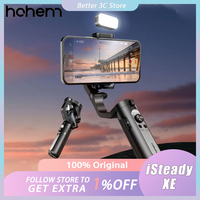 Hohem iSteady XE Smartphone Gimbal 3-Axis Handheld Stabilizer Phone Selfie Stick Tripod With Magnetic Fill Light Video Shoot