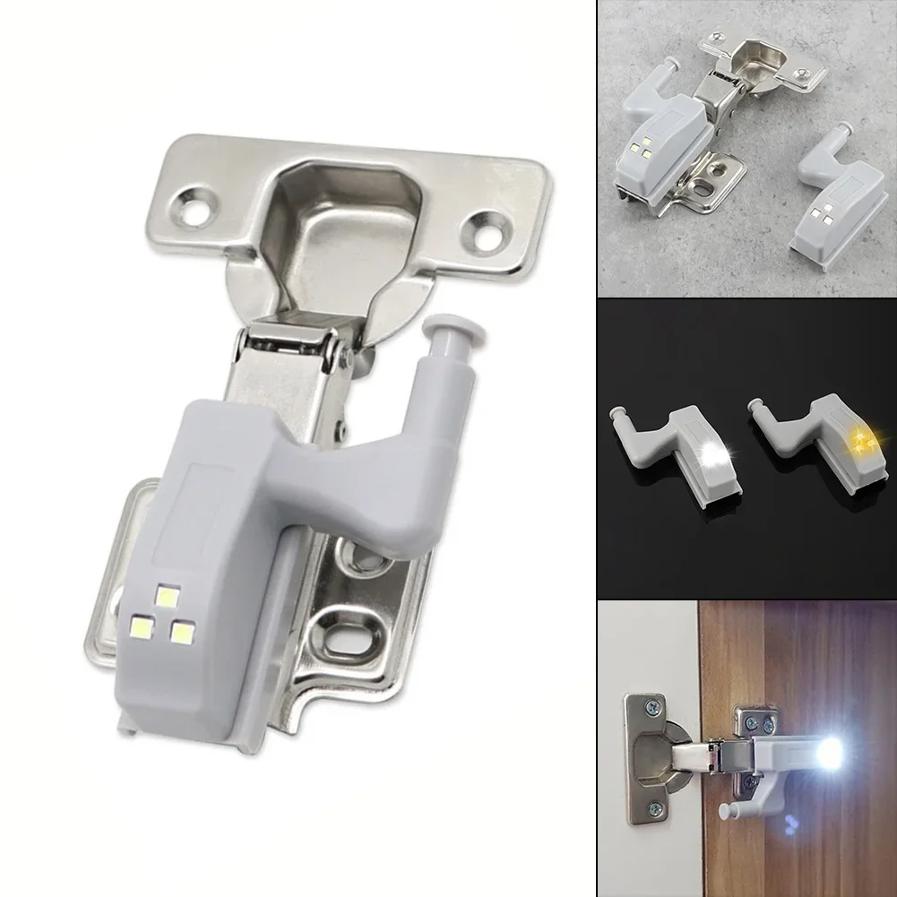 0.25W Universal 3 Leds Inner Hinge Light Bedroom Induction Lights Wardrobe Cupboard Sensor Lights Furniture Hinge Lamp