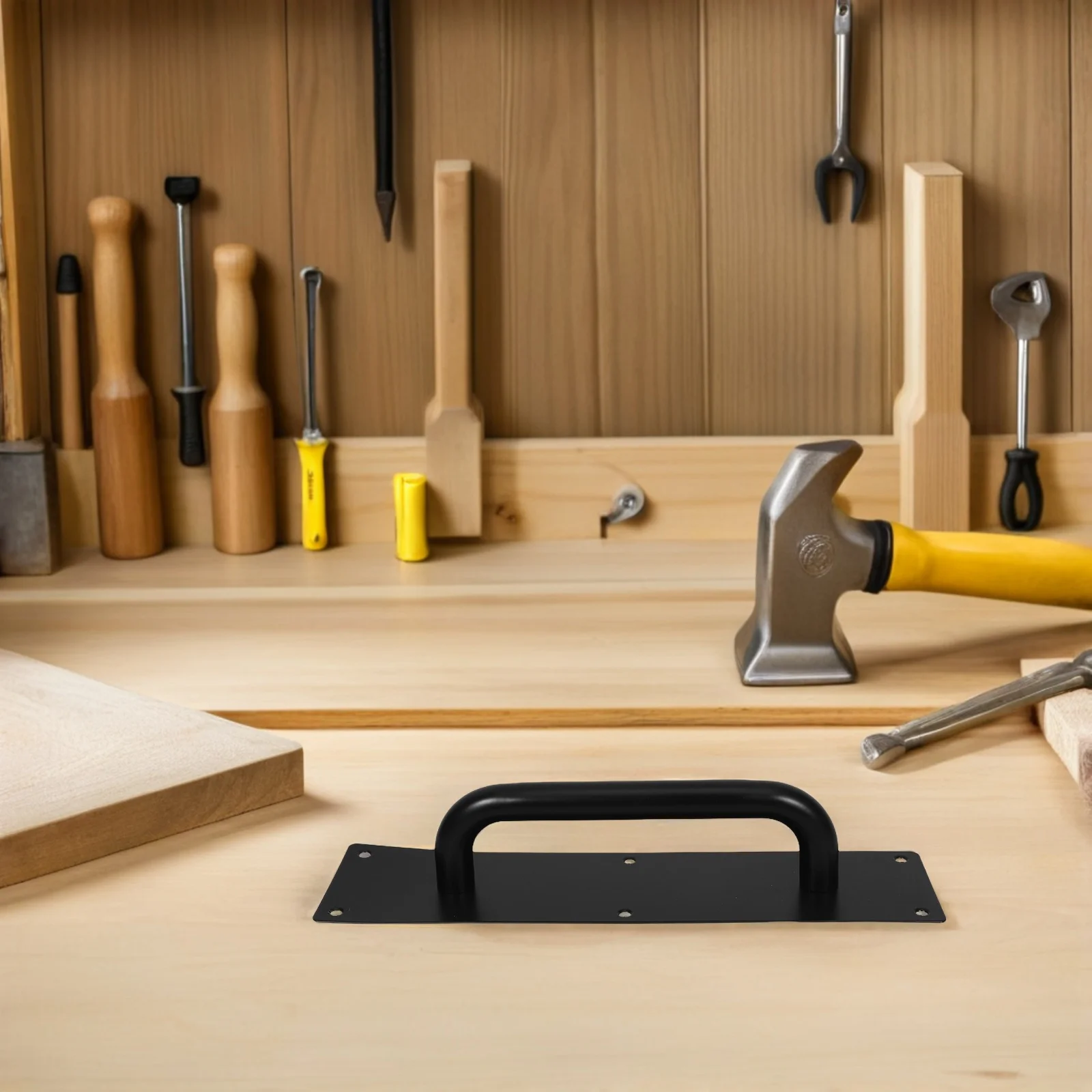 

1Set Push Pull Door Handle Stainless Steel Smooth Design for Home Office Commercial Residential Sliding Wooden Glass Doors