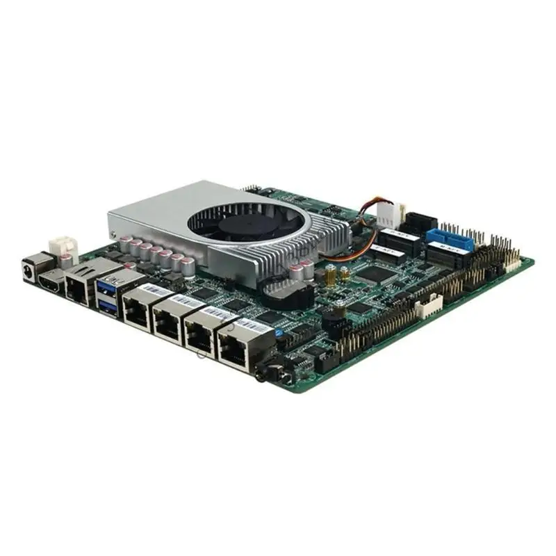 594F لوحات أم صناعية N150 ITX منخفضة الطاقة، معالج 4 نوى، شبكة 10G فعالة، منفذ M.2 4x2.5G
