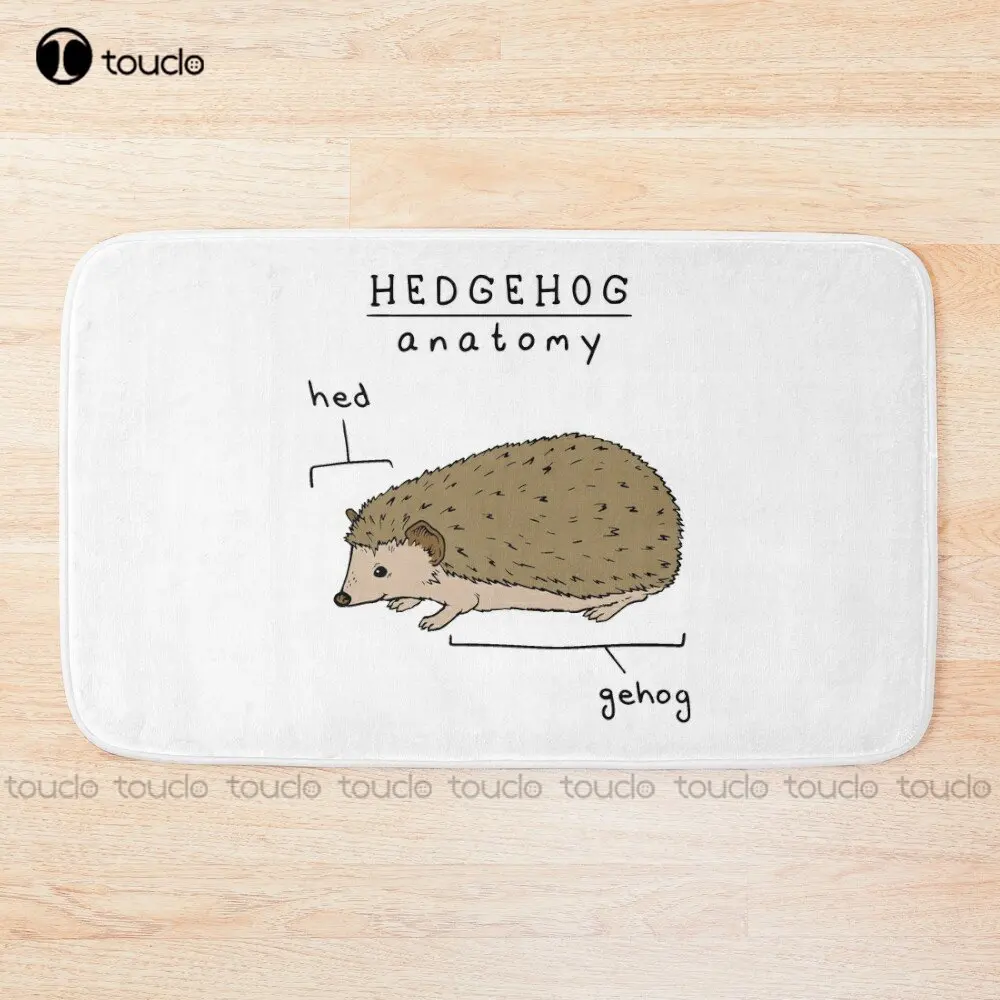 Hedgehog Anatomy, Hed And Gehog Bath Mat Movies Bathroom Rugs Mat Bath Rugs For Shower