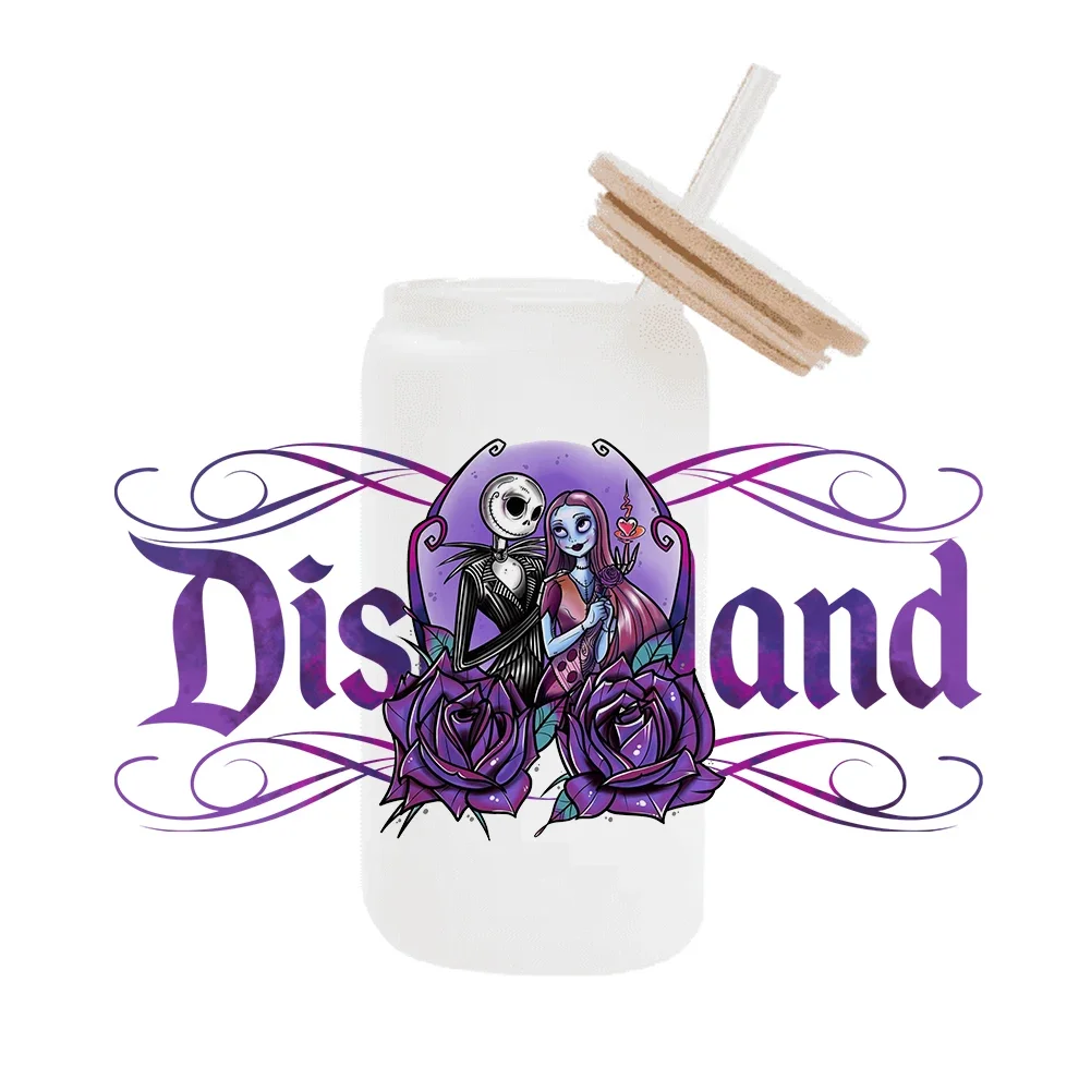 jack Disneyland DTF Sticker Cups Cool Personalize UV Wrap Transfer Sticker Custom Labels DIY Logo Selfadhesive Waterproof