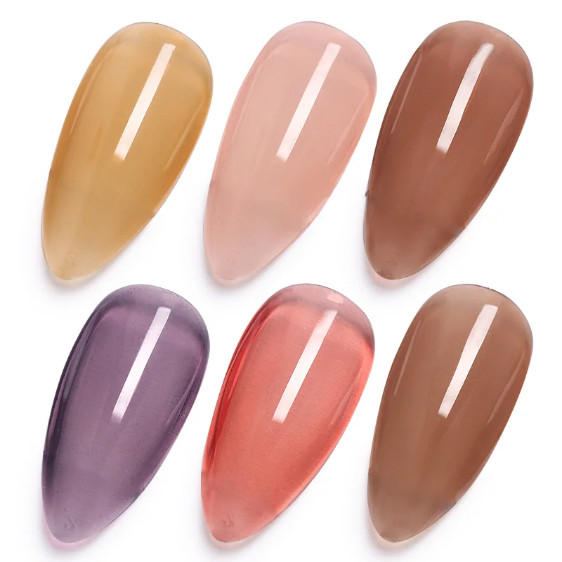 Vernis à ongles Uv Led Semi-Permanent pour manucure, Gel Pud, gelée Nude, 9 couleurs, 8ml