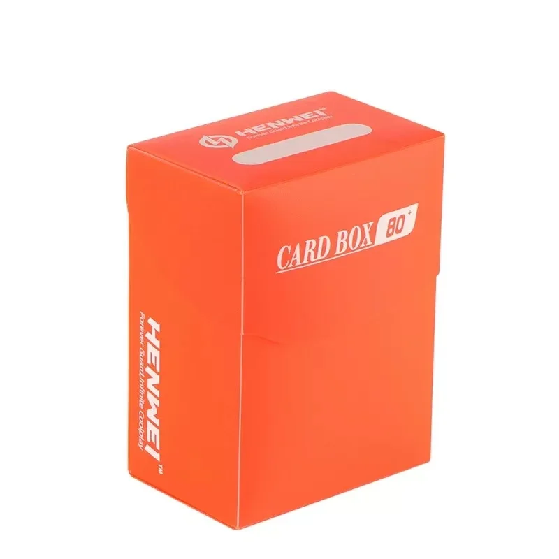 80 + Card Deck Box PP Materiaal Draagbare Veel Kleur TCG Kaarten Case voor MTG/YGO/TCG verzamelen PP Opslag
