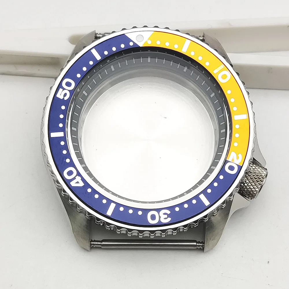 SPB185/SPB187J1 modified case for NH35/36/4R/6R movement 28.5mm dial 200 meters depth waterproof watch modification