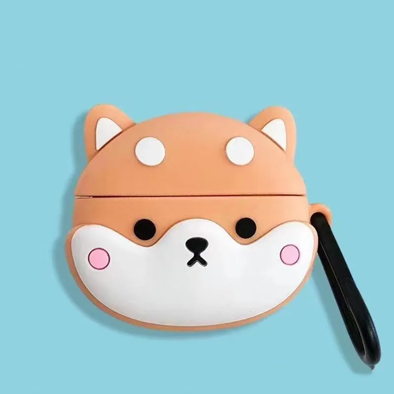 Cute Animals Capa for Lenovo LP40 Case Cover Silicone Earphone Funda LP 40 Auriculares Lenovo чехол Protect Charging Box Soft