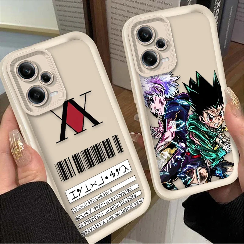 Anime Hunter X Hunters Case for Xiaomi Redmi Note 13 12 11 Pro Plus 4G 5G 12S 11S 10S 10 9 9S Redmi 14C 13C 12C A3 12 TPU Cover