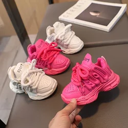 Autumn 2025 New Child Sports Shoes Net Red Sneakers Girls Boys Shoes for Kids Girls Student Sneaker Casual Children Tennis Shoes