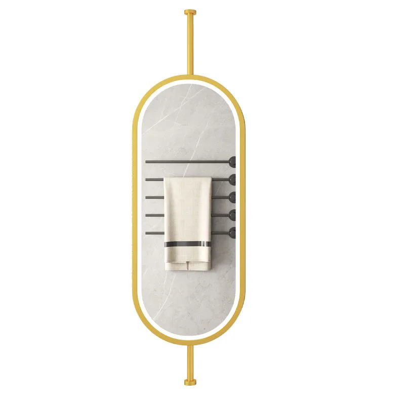 

Boom luminous makeup mirror, suspended sink, ceiling rotating mirror