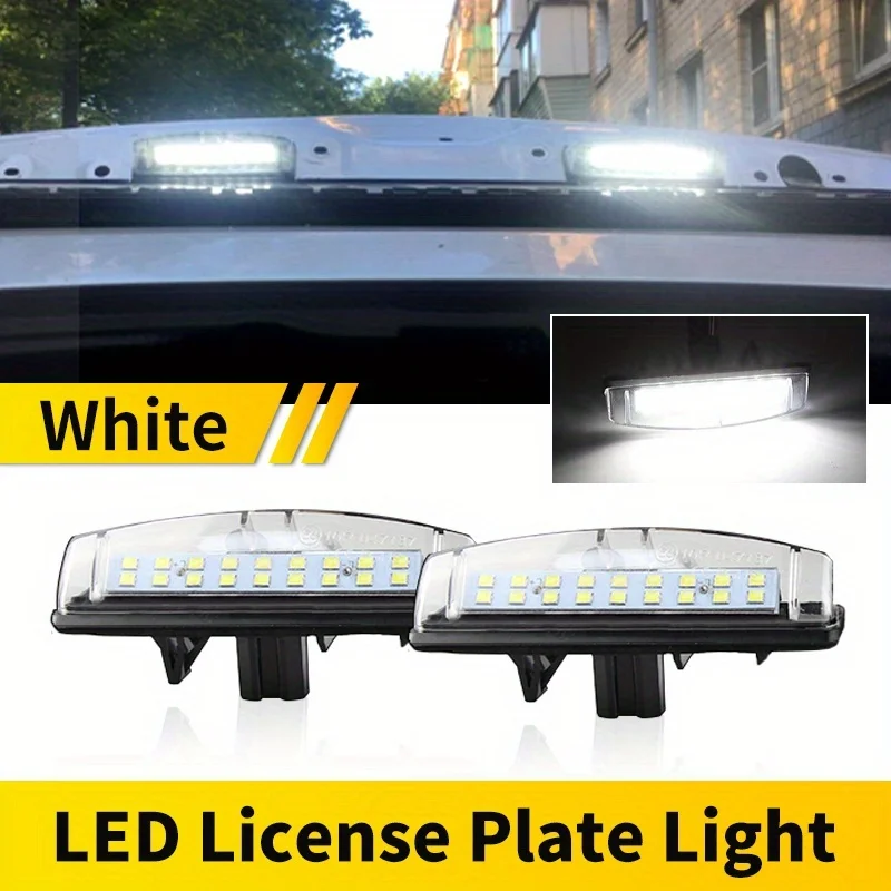 

2pcs LED Car License Plate Light Taillight for Toyota Camry Aurion ACV40 GSV40 2002-2011 for Lexus LS ES GS RX GX LX Accessories