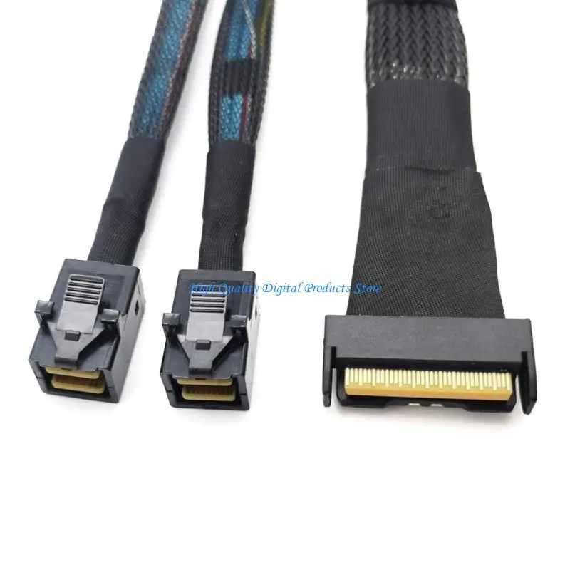 U2JE Highly Speed 8i 74PSlimline to 2SFF-8643 Data Cable for Server Storage