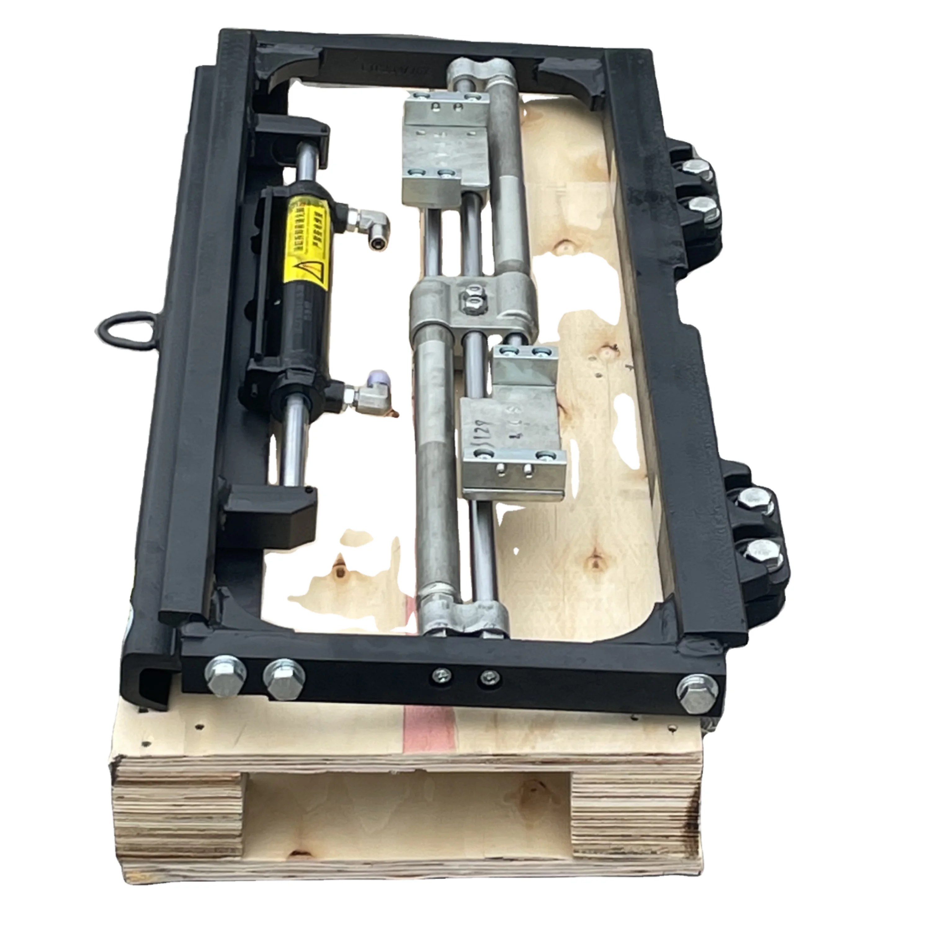 

Навесное оборудование для вилочного погрузчика: боковой смещитель вил, боковой позиционер для шарнирных вил, шарнирный ковш