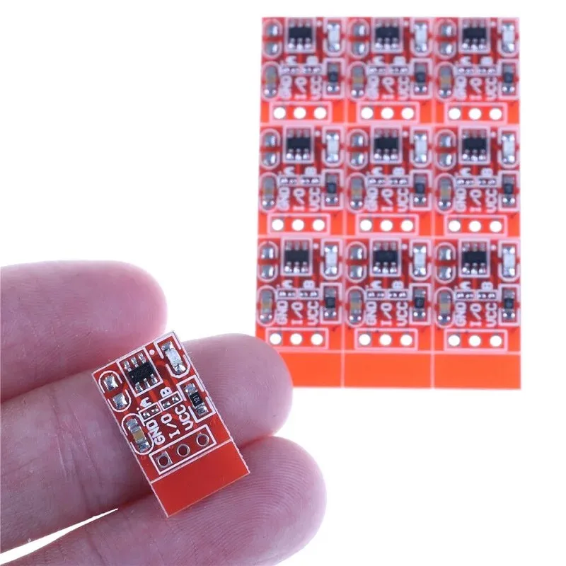 20-1000PCS/LOT NEW TTP223 Touch Button Module Capacitor Type Single Channel Self Locking Touch Switch Sensor for Arduino XCW