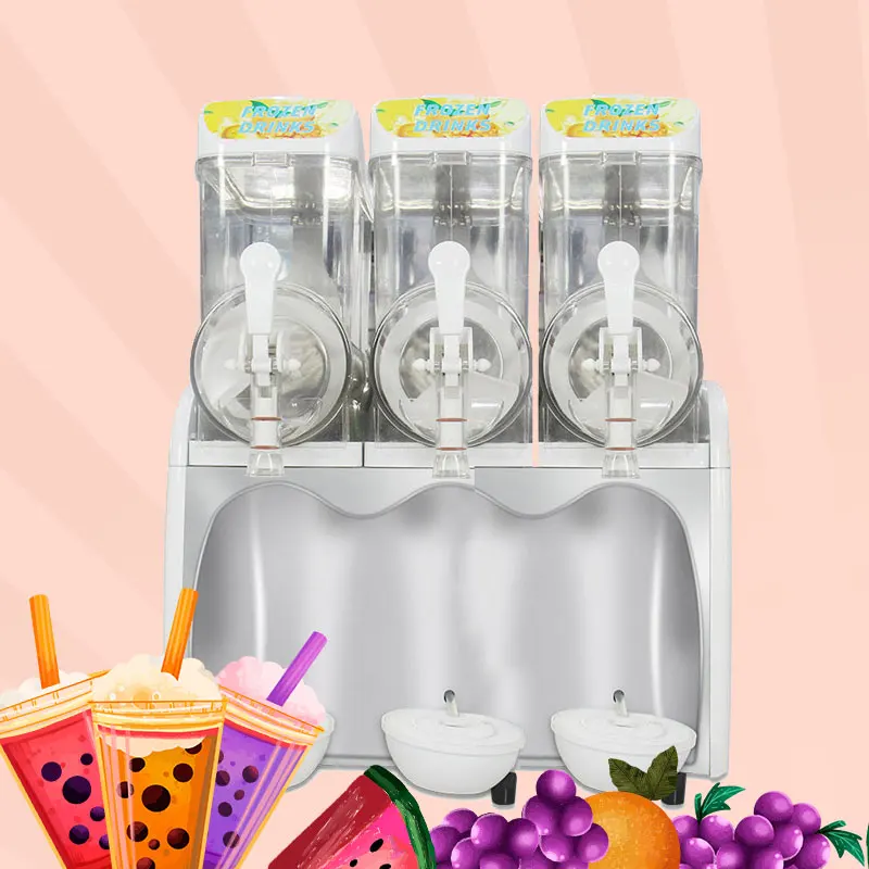 

3*12L Wholesale 36L Ice Slushie Making Machine Commercial Slush