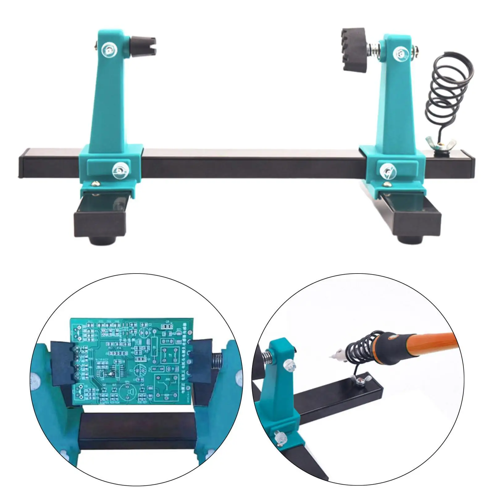 

PCB Clamp Holder Repair Tool Sturdy Motherboard PCB Frame Stand Clamp Multipurpose Bracket Fixed Clip for Electronic Repair