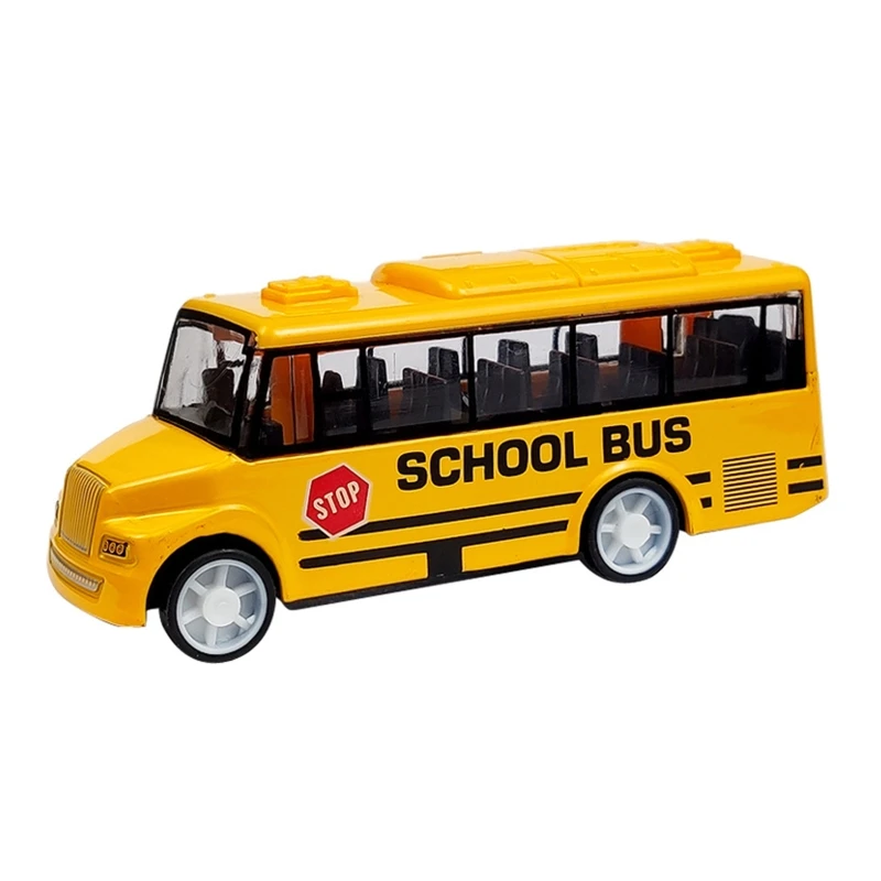 

Cool Simulate Crash Resistant Model Interesting School Bus with Pull-Back Die Cast for over 3 Years Old Kids