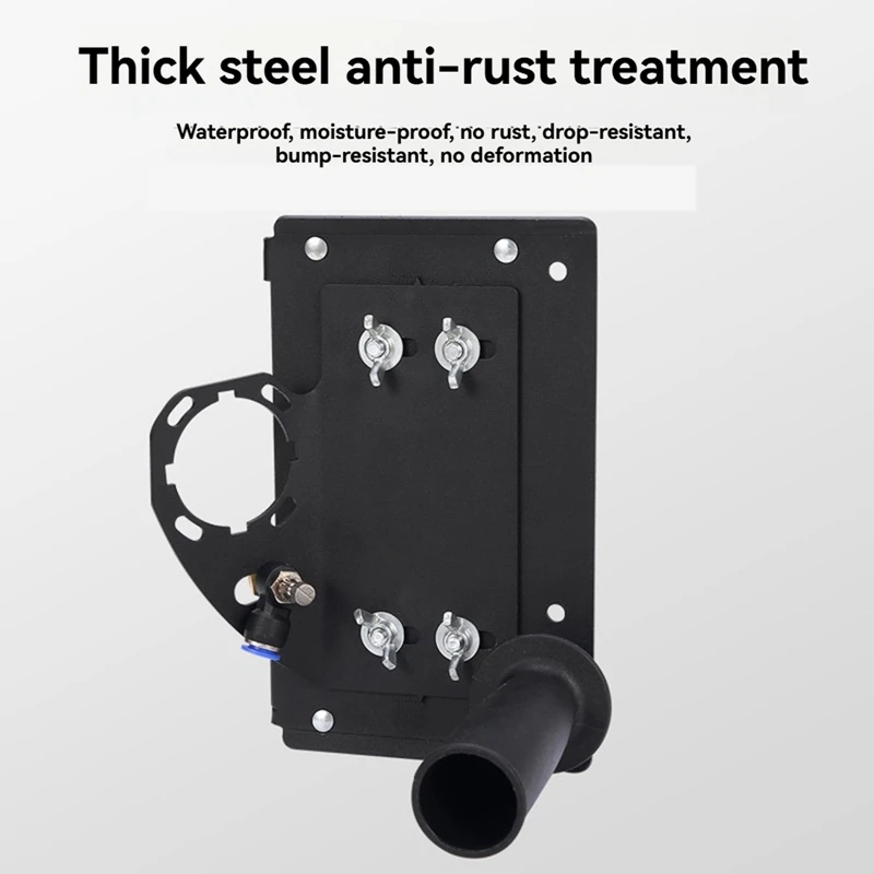 100-Type Angle Grinder 45° Tile Chamfering Stand Grinder Support Chamfer Cutting Auxiliary Side Handle Fixed Holder US Plug