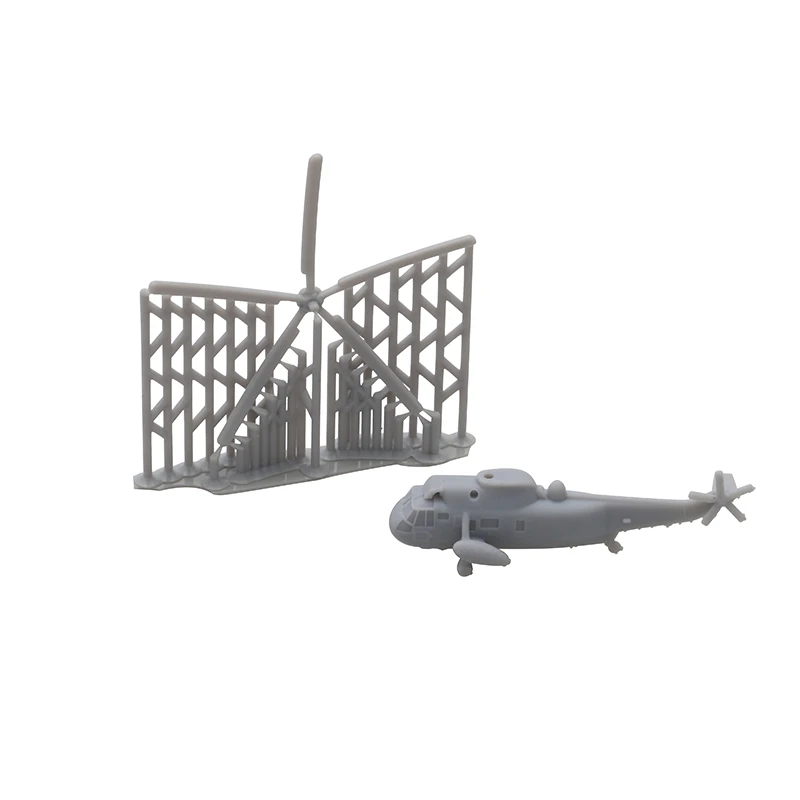 

10 комплектов, 1/2000 1/700, масштаб 1/400 1/350, SH-3, вертолет Sea King, 3D печатная модель из смолы, неокрашенные игрушки-вертолеты против сапудина