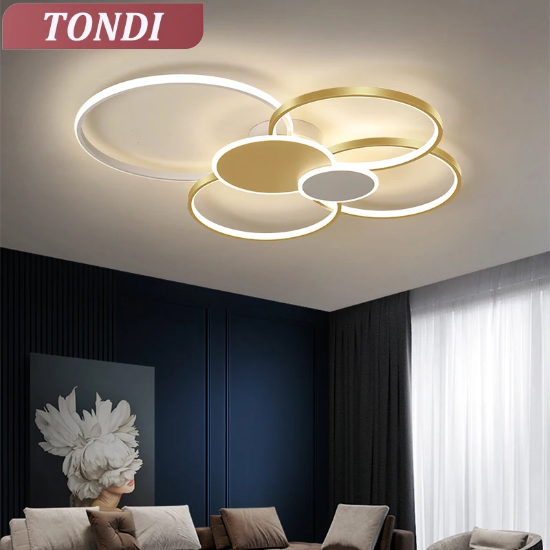 modern ring led ceiling light sala de estar quarto jantar cozinha lustre iluminacao decoracao eletrodomesticos 01