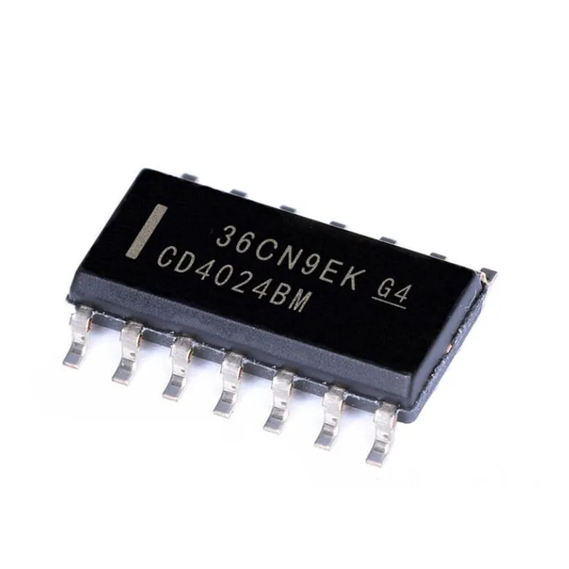10PCS CD4024BM SOP14  CD4024  Plastic protective casing