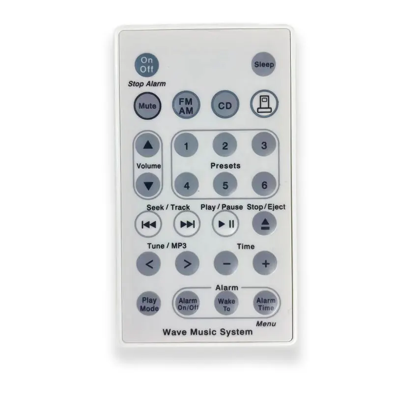 

Remote Control For Bose Wave Audio Music System Radio Sound Touch CD AWRCC1 AWRCC2 AWRCC3 AWRCC4 AWRCC5 AWRCC6 White