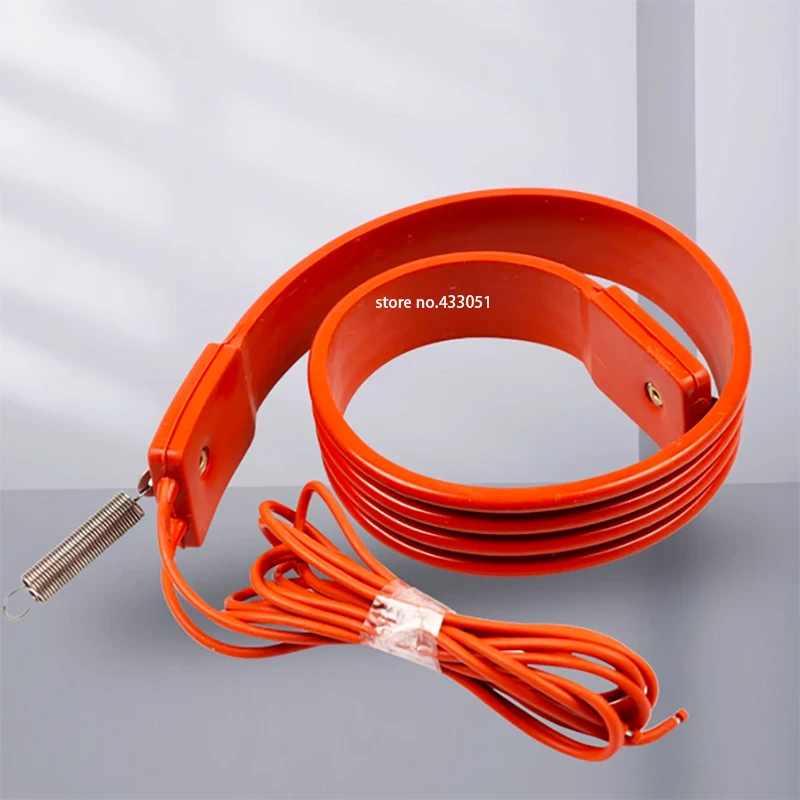 Correia de aquecimento auto-regulável 220v, comprimento ajustável de 28w-110w para aquecedores de placa de turbina de cárter compressor ac