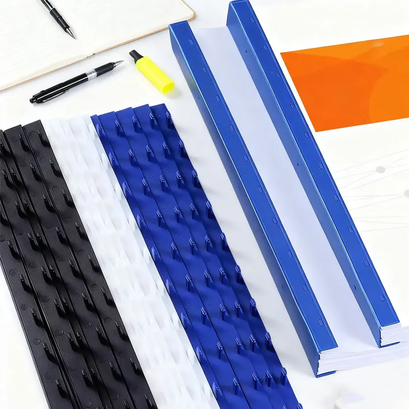 30pcs-lot-a4-10-holes-plastic-binders-black-pvc-binding-strips-comb-binding-machine-125-20mm-binder-suppliers-office-file