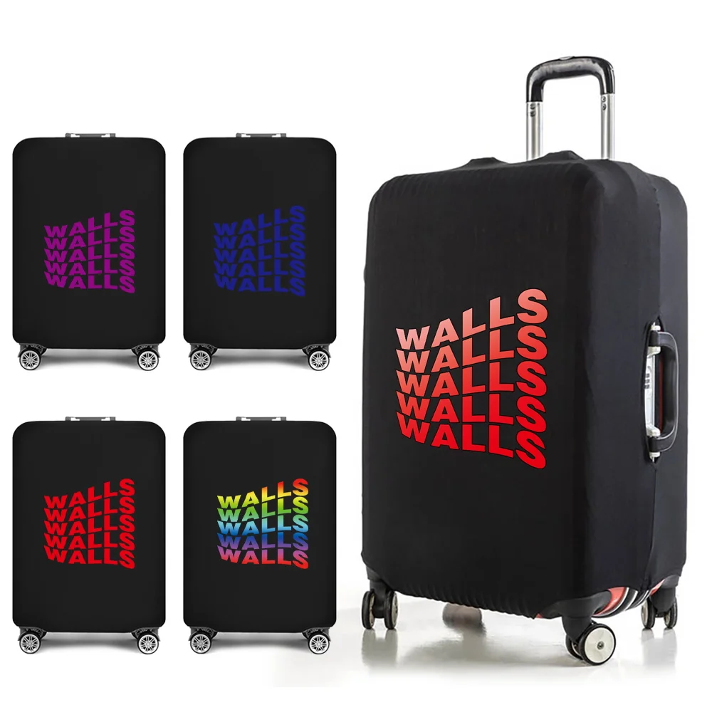 

Travel Essentials Suitcase Case for 18-32 Inch Walls Print Trolley Protective Covers Holiday Traveling Accessories Luggage Cover