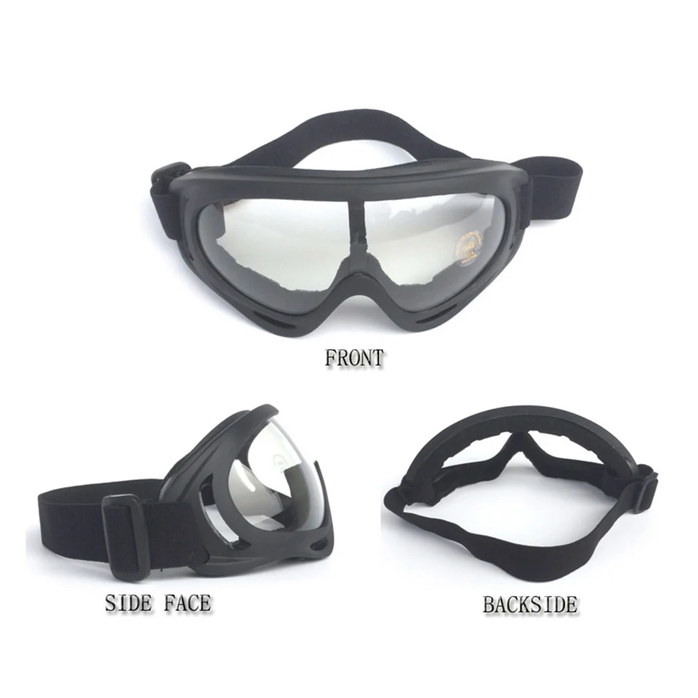 

1Pcs Uv Protection Goggle Premium Tpu Pc Material Windproof Outdoor Sports Eyewear for Cycling Hiking Motorcycle Riding