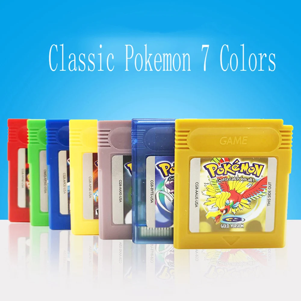 

GBC Game Cartridge Series 16-Bit Video Game Console Blue Kaizo Cock Card Trading Card Game 2 For GBC ﻿