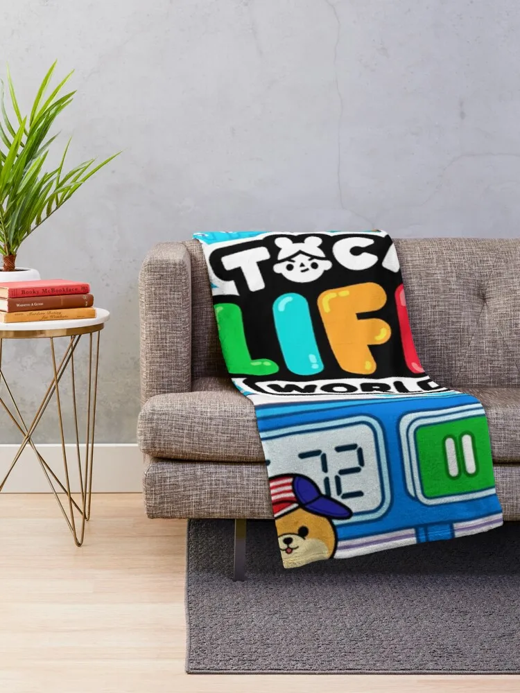 Toca Life World Throw Blanket Nap blanket luxury throw blanket