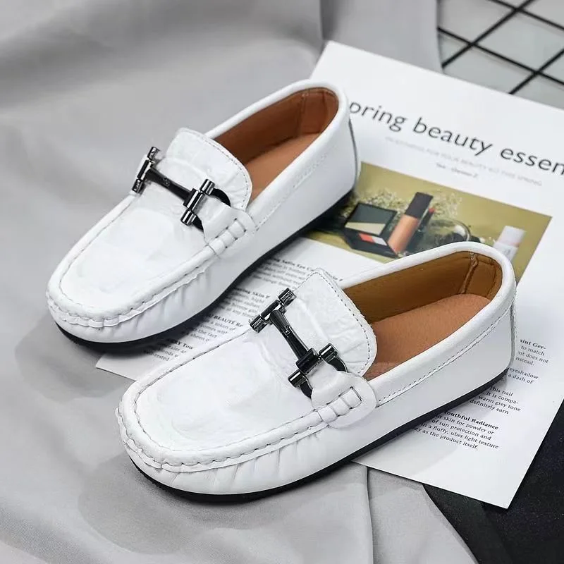 2024 Popular Young Boy Casual Sneakers Black Children School Shoes Girls Comfortable Walking Shoes Kids Brand Slip on Shoes