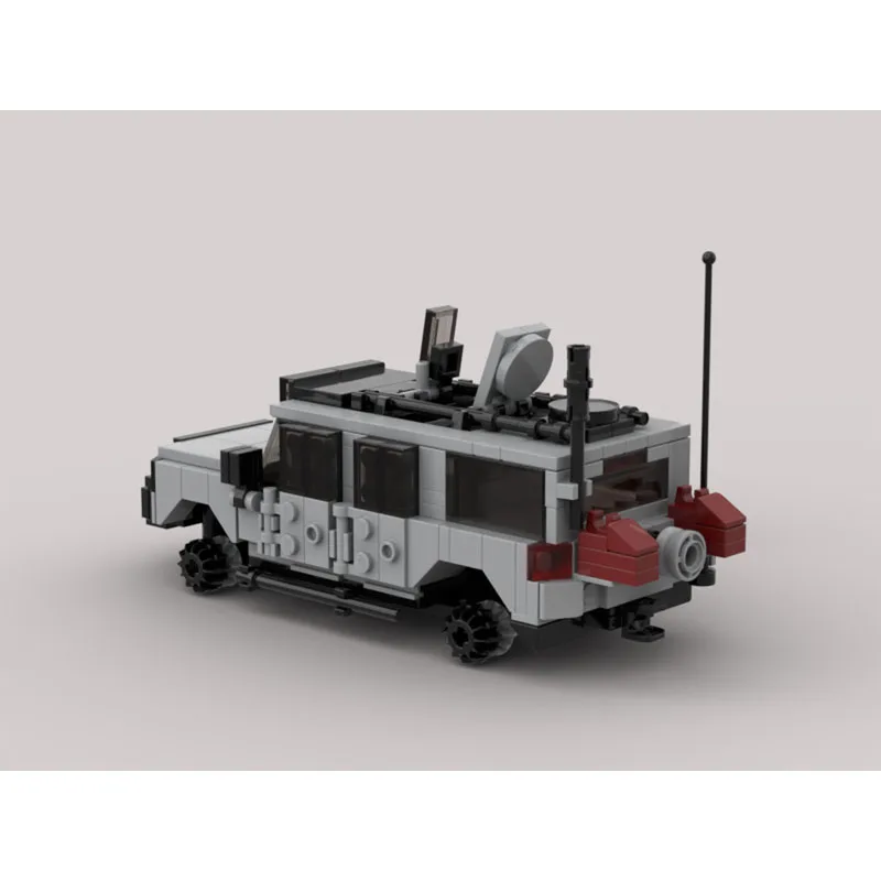Classic Custom MOC-88738 Tactics Agent Car SUV 8 Grid Car Stitching Model 290 Pieces Boy Toys Birthday Gifts Christmas Toys Gift