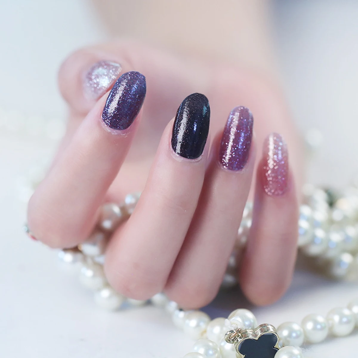 

3 Sheets Nail Art Stickers for Decals Tattoos Tip Glitter Polish Pregnant Woman