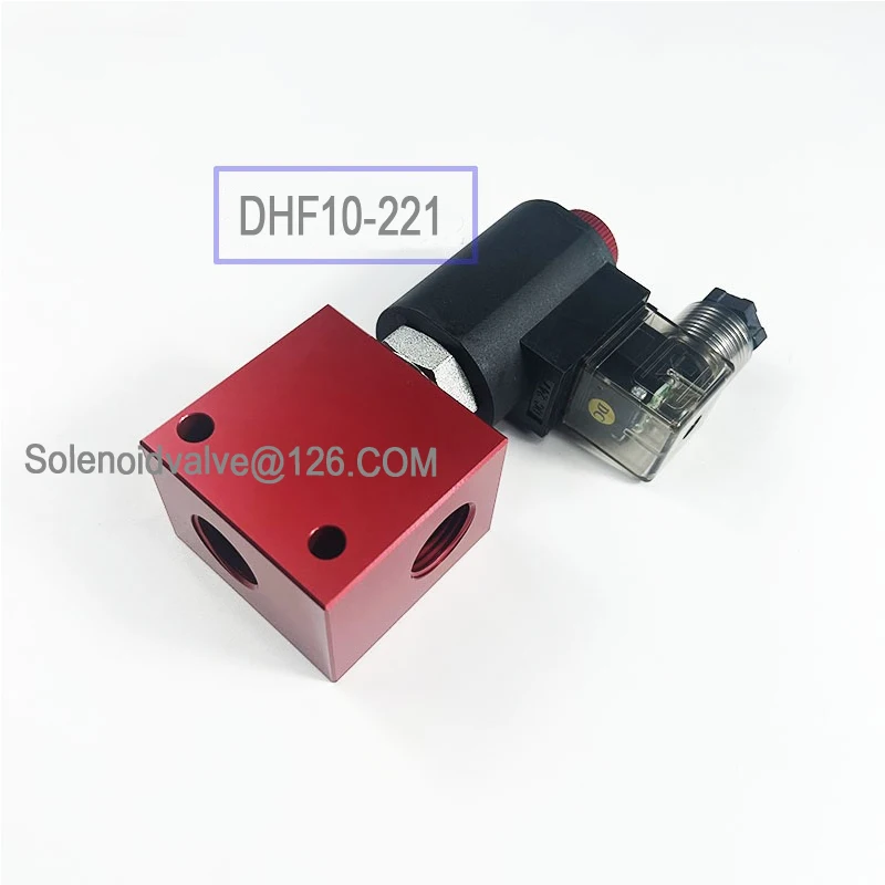 DHF10-221 SV10-21 SV2-10-2NOP Hydraulic Threaded Cartridge Valve Two Position Two Normally Open Solenoid Valve