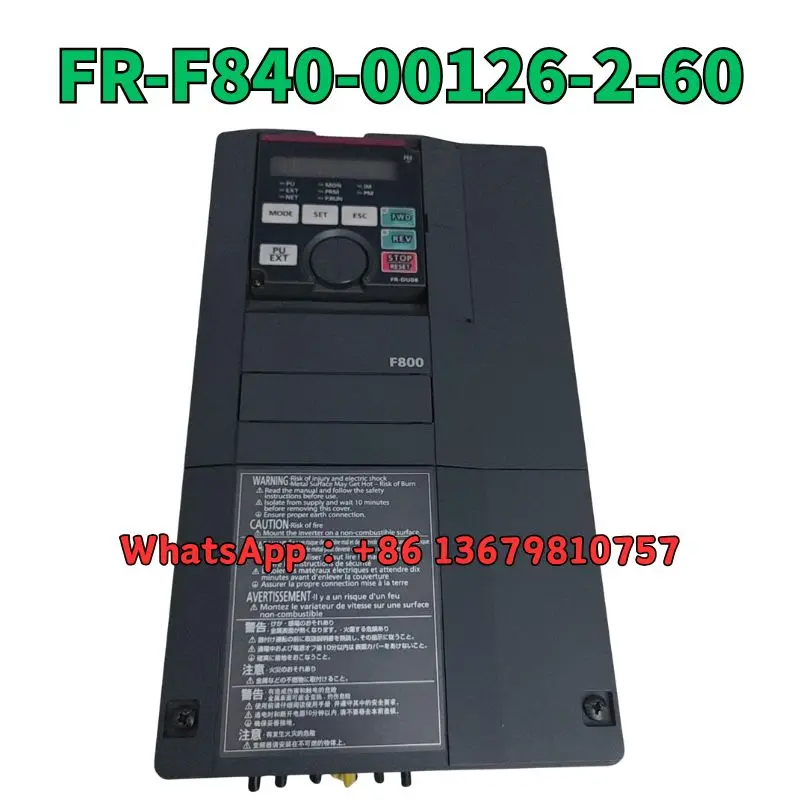 

Used Inverter FR-F840-00126-2-60 test OK Fast Shipping